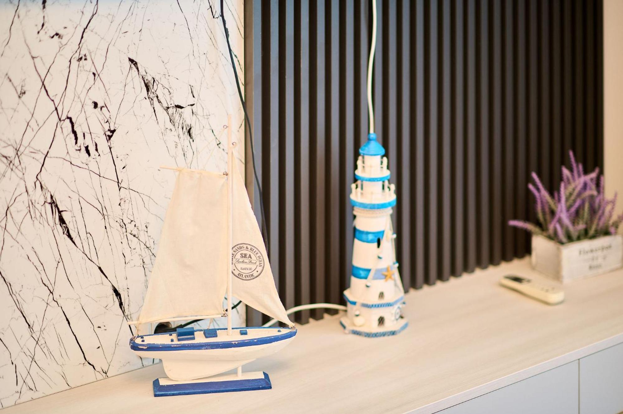 Apartament Summerland Vedere La Mare Mamaia Bagian luar foto
