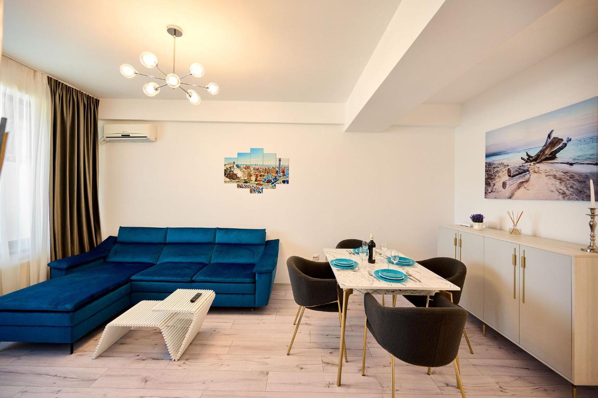 Apartament Summerland Vedere La Mare Mamaia Bagian luar foto