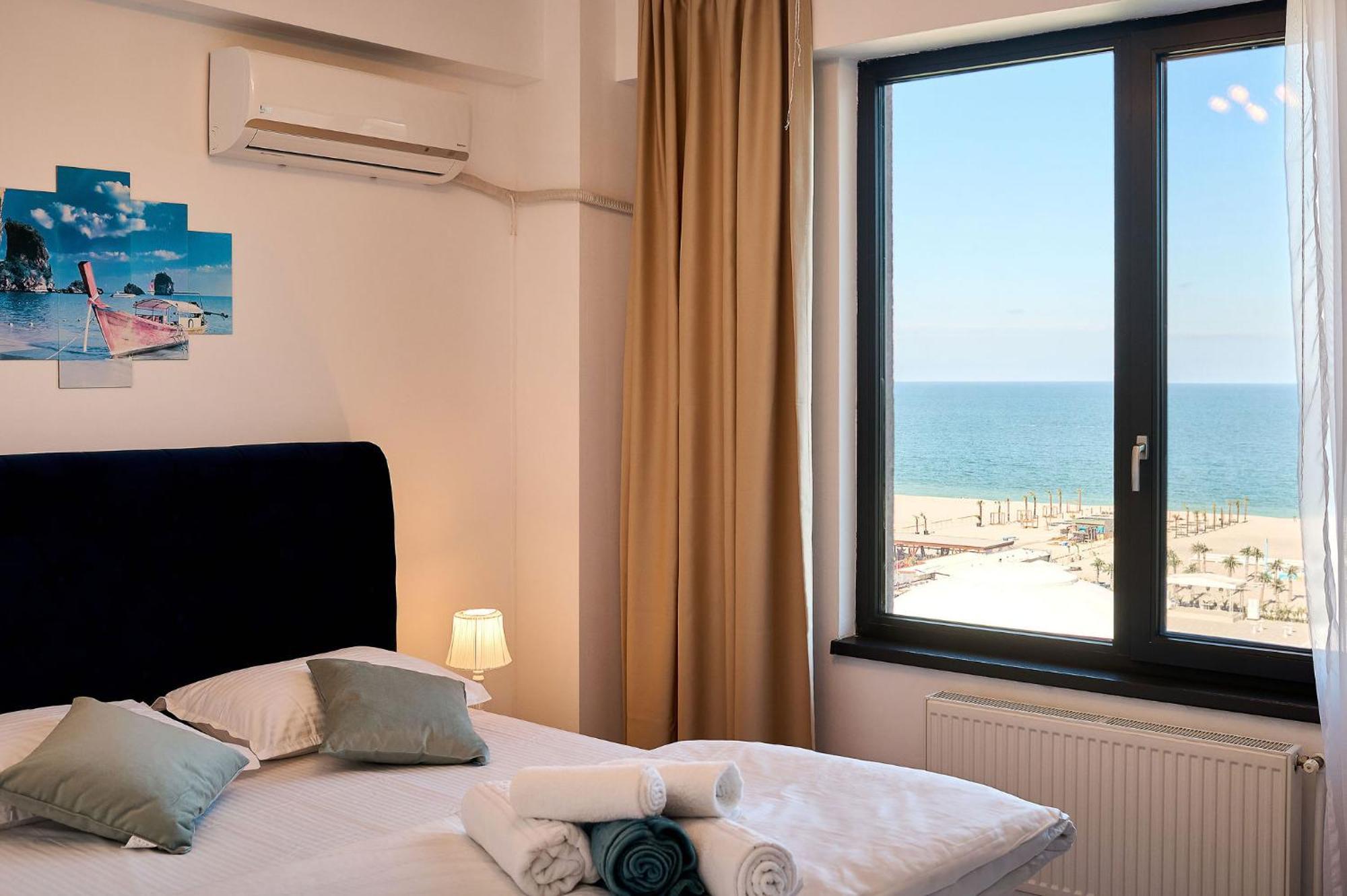 Apartament Summerland Vedere La Mare Mamaia Bagian luar foto