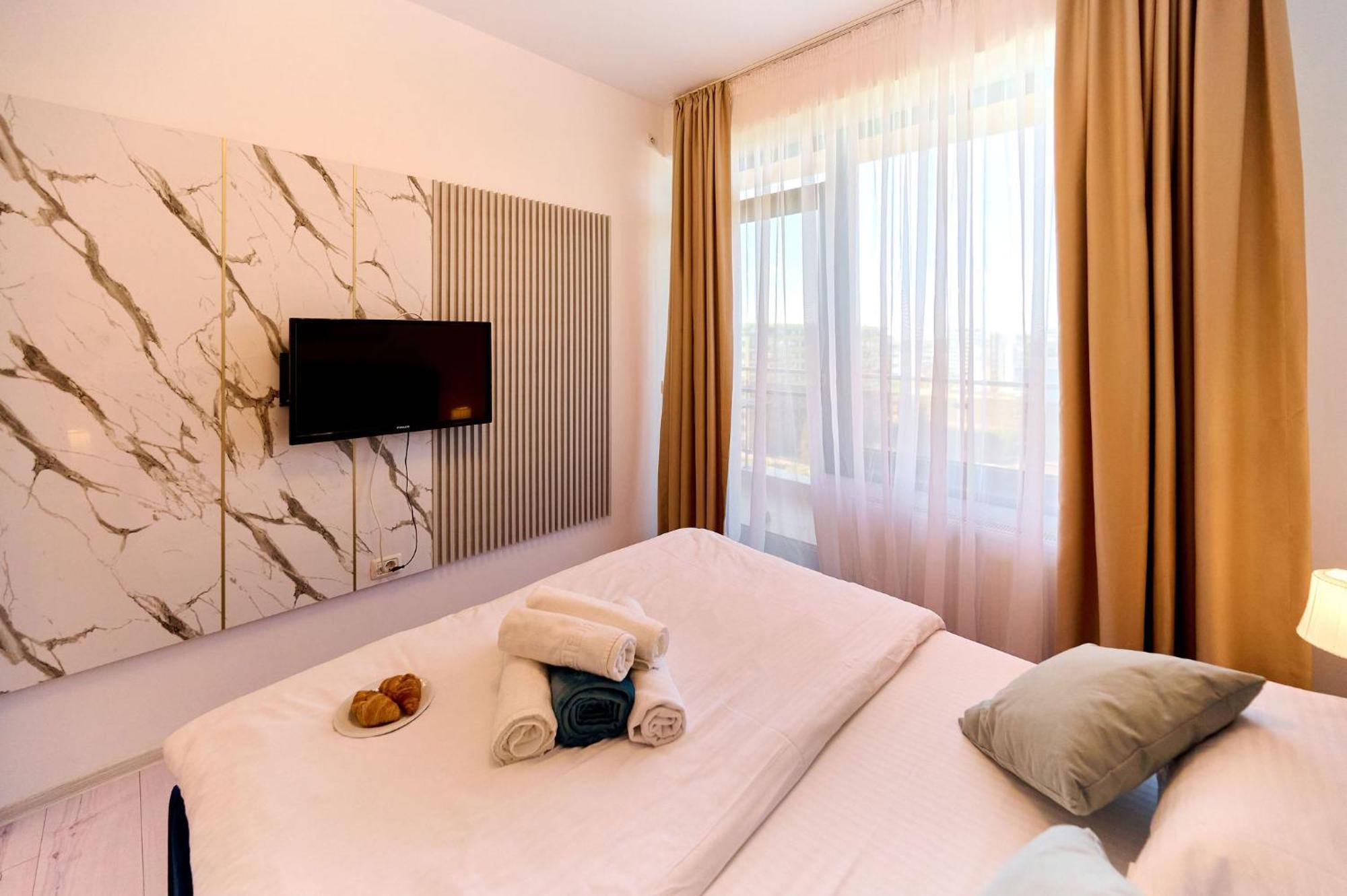 Apartament Summerland Vedere La Mare Mamaia Bagian luar foto