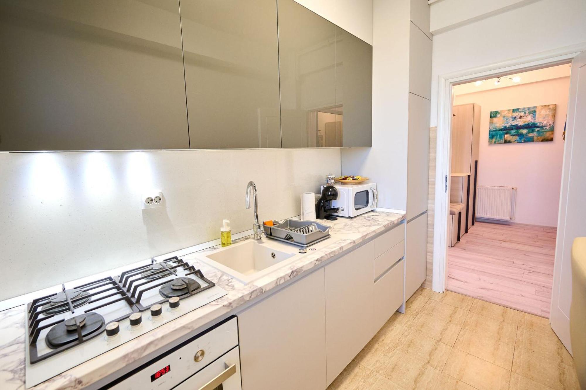 Apartament Summerland Vedere La Mare Mamaia Bagian luar foto