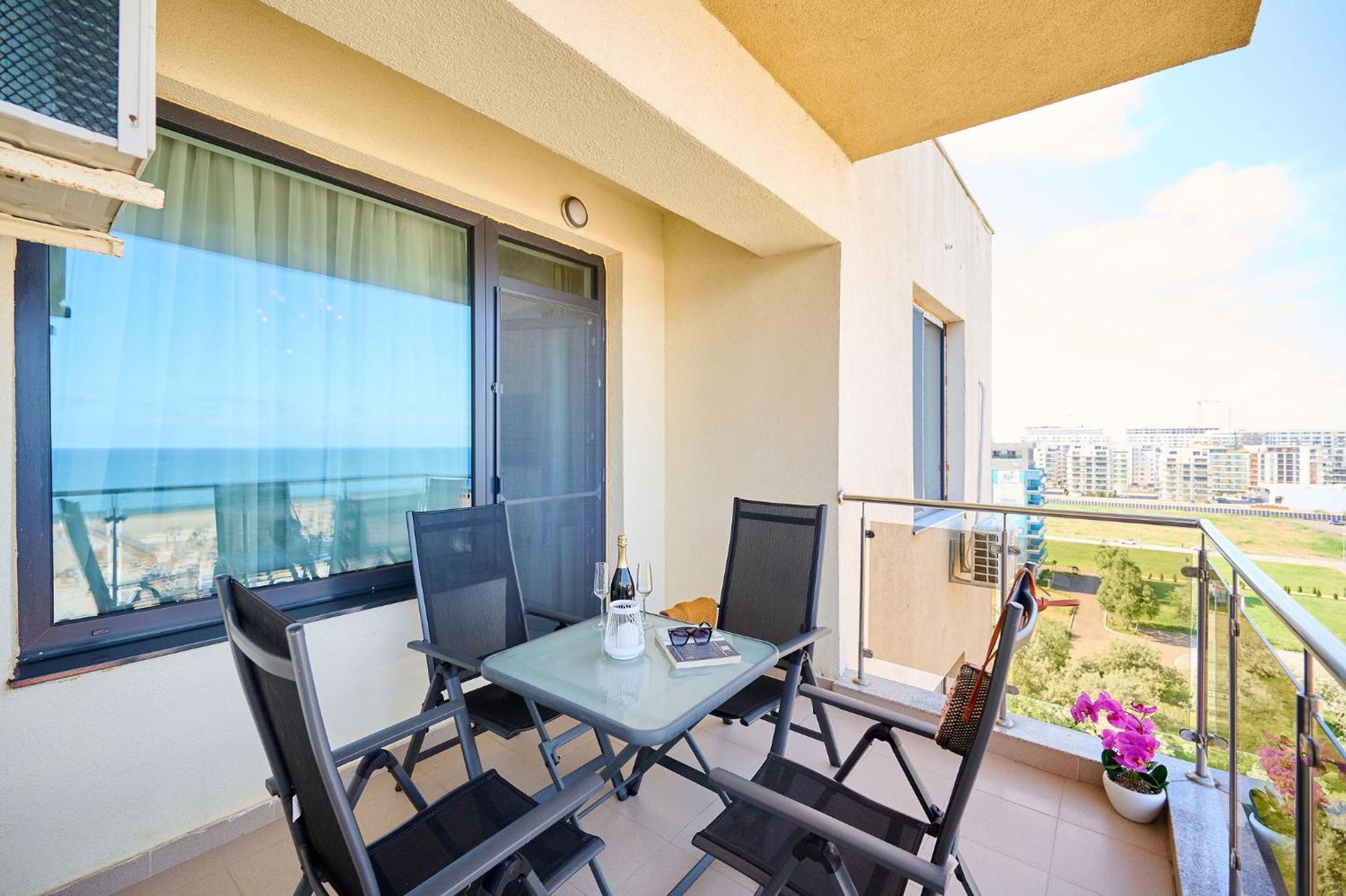 Apartament Summerland Vedere La Mare Mamaia Bagian luar foto